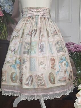 Baby the Stars Shine Bright Story Print Skirt | Classic Lolita 🌸